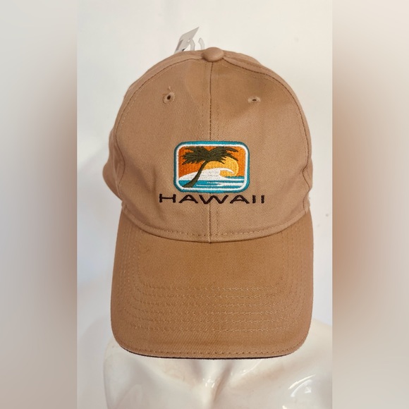 Hawaii tan beige cap nwt - Picture 3 of 10